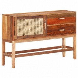 Sideboard 118x30x76 cm Altholz Massiv