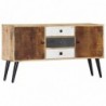 Sideboard 118x30x62 cm Massivholz Mango