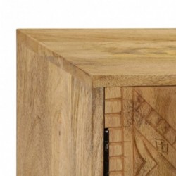 Sideboard Massivholz Mango 120 x 30 x 60 cm