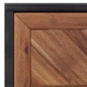 Sideboard 90x33,5x75 cm Massivholz Akazie und MDF