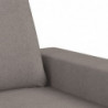 3-Sitzer-Sofa Taupe 180 cm Stoff