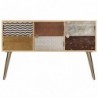 Sideboard 120 x 30 x 75 cm Massivholz Mango