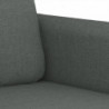 3-Sitzer-Sofa Dunkelgrau 180 cm Stoff