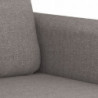 3-Sitzer-Sofa Taupe 180 cm Stoff