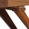 Sideboard Altholz Massiv Braun 110x30x75 cm