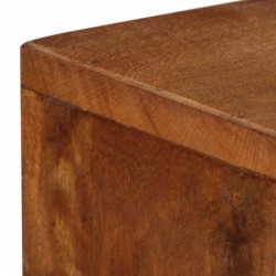 Sideboard Altholz Massiv Braun 110x30x75 cm
