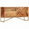 Sideboard 118 x 30 x 60 cm Massivholz