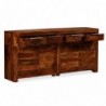 Sideboard Massivholz 160x35x75 cm