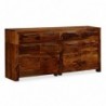 Sideboard Massivholz 160x35x75 cm