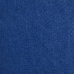 Schlafsofa 2-Sitzer mit 2 Kissen Blau Stoff