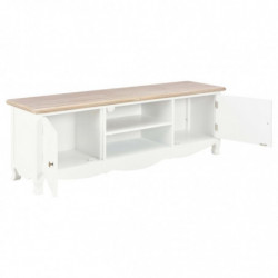 TV-Schrank Weiß 120×30×40 cm Holz