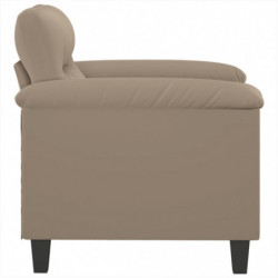 Sessel Taupe 60 cm Mikrofasergewebe