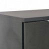 Sideboard Hochglanz-Schwarz 107x35x80,5 cm