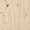 Massivholzbett mit Kopfteil 100x200 cm Kiefer