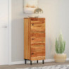 Highboard 40x33x110 cm Massivholz Akazie