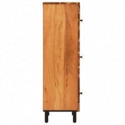 Highboard 40x33x110 cm Massivholz Akazie