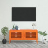 TV-Schrank Orange 105x35x50 cm Stahl