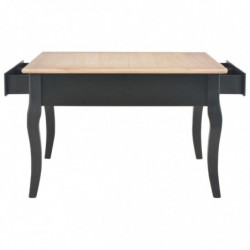 Couchtisch Schwarz 80 x 80 x 50 cm Holz