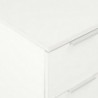 Sideboard Hochglanz-Weiß 60x35x80 cm Holzwerkstoff