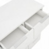 Sideboard Hochglanz-Weiß 60x35x80 cm Holzwerkstoff