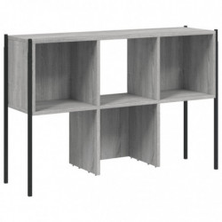 Bücherregal Grau Sonoma 102x28x172 cm Holzwerkstoff