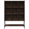 Bücherregal Braun Eichen-Optik 102x30x141,5 cm Holzwerkstoff