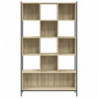 Bücherregal Sonoma-Eiche 102x28x172 cm Holzwerkstoff