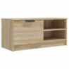 TV-Schränke 2 Stk. Sonoma-Eiche 80x35x36,5 cm Holzwerkstoff