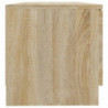 TV-Schränke 2 Stk. Sonoma-Eiche 80x35x36,5 cm Holzwerkstoff