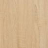 Sitzbank mit Stauraum Sonoma-Eiche 102x42x46 cm Holzwerkstoff