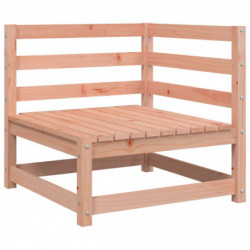 Garten-Ecksofa 70x70x67 cm Massivholz Douglasie