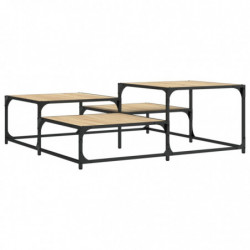 Couchtisch Sonoma-Eiche 107x107x40 cm Holzwerkstoff