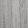 Bücherregal 3 Böden Grau Sonoma 100x33x108,5 cm Holzwerkstoff