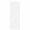 Sideboard mit LED-Leuchten Weiß 60,5x37x100 cm