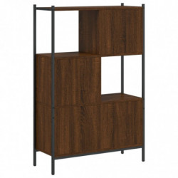 Bücherregal Braun Eichen-Optik 72x28x109 cm Holzwerkstoff