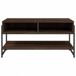 Couchtisch Braun Eichen-Optik 90x50x45 cm Holzwerkstoff