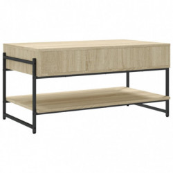 Couchtisch Sonoma-Eiche 90x50x45 cm Holzwerkstoff