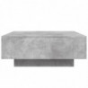 Couchtisch Betongrau 80x80x31 cm Holzwerkstoff