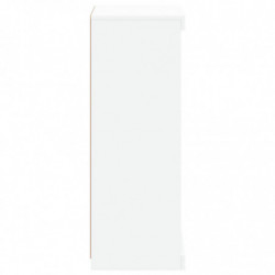 Sideboard mit LED-Beleuchtung Weiß 41x37x100 cm