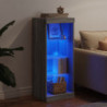 Sideboard mit LED-Leuchten Grau Sonoma 41x37x100 cm