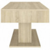 Couchtisch Sonoma-Eiche 96x50x45 cm Holzwerkstoff