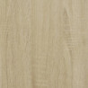 Konsolentisch Sonoma-Eiche 75x32x75 cm Holzwerkstoff