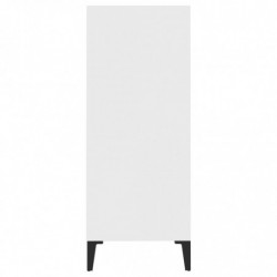 Sideboard Weiß 57x35x90 cm Holzwerkstoff