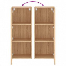 TV-Wandschrank Sonoma-Eiche 40,5x30x102 cm Holzwerkstoff