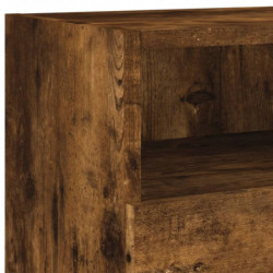 TV-Wandschrank Räuchereiche 100x30x30 cm Holzwerkstoff