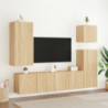 TV-Wandschrank Sonoma-Eiche 40,5x30x90 cm Holzwerkstoff