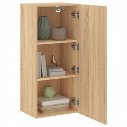 TV-Wandschrank Sonoma-Eiche 40,5x30x90 cm Holzwerkstoff