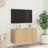 TV-Wandschrank Sonoma-Eiche 80x30x41 cm