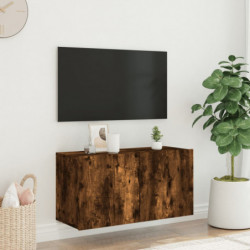 TV-Wandschrank Räuchereiche 80x30x41 cm