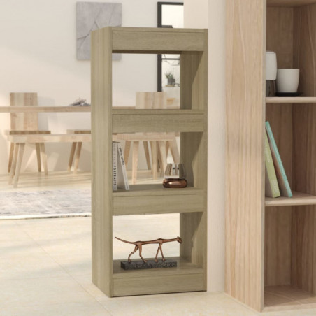 Bücherregal/Raumteiler Sonoma-Eiche 40x30x103 cm Holzwerkstoff